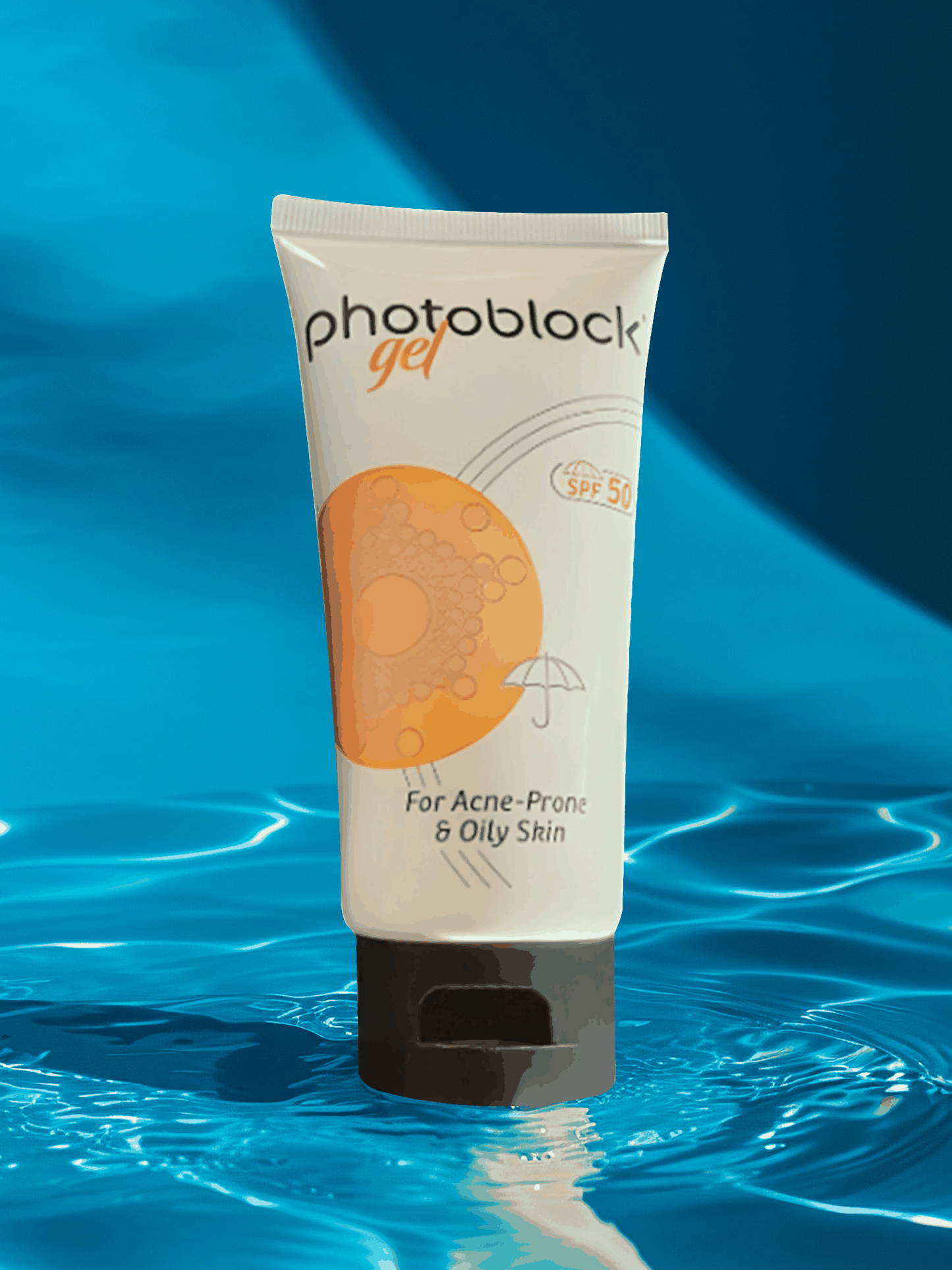 Derma Pella Photoblock Gel SPF50 - Oil-Free Sun Protection for Acne-Prone Skin, 75g / 2.65oz, Non-Greasy Formula Derma Pella