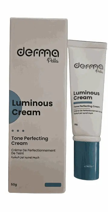 Derma Pella Luminous Tone Perfecting Cream - Radiant Skin in a Jar - Reduce Dark Spots & Fine Lines, Enhance Glow - Natural Ingredients-Luminous Skin Care Derma Pella