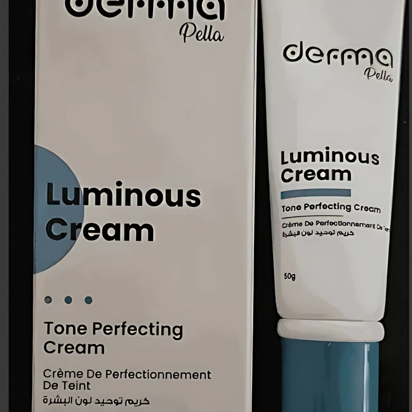 Derma Pella Luminous Tone Perfecting Cream 50g – Radiant Skincare | Clearance