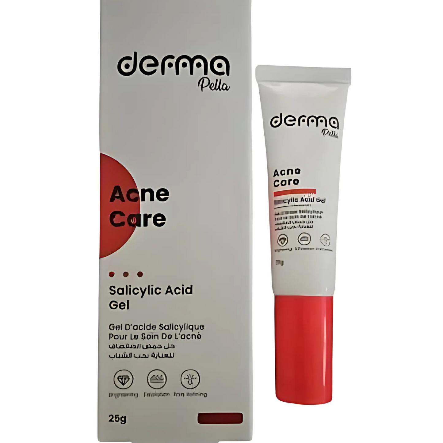 Derma Pella Acne Care Gel – Pore & Blemish Reduction | Skincare Gel | Clearance