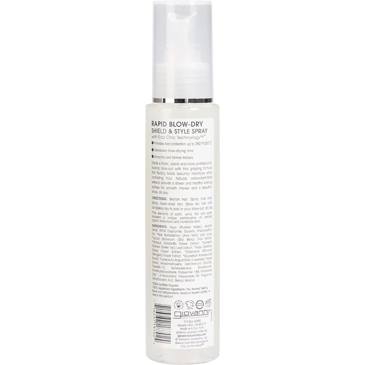 GIOVANNI Rapid Blow-Dry Shield & Style Spray for all hair types Y Pay More