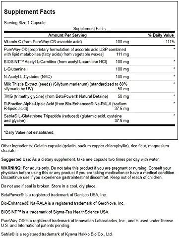 Swanson Dr. Stephen Langer Glutathione Precursor Complex 60 Capsules Amino Acids Swanson