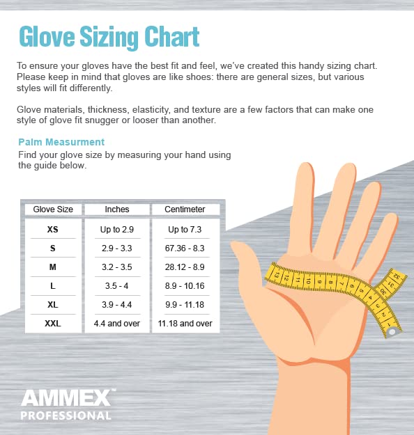 AMMEX Indigo Nitrile Gloves 100 Pcs Latex & Powder Free |Bset Clearance Sale AMMEX