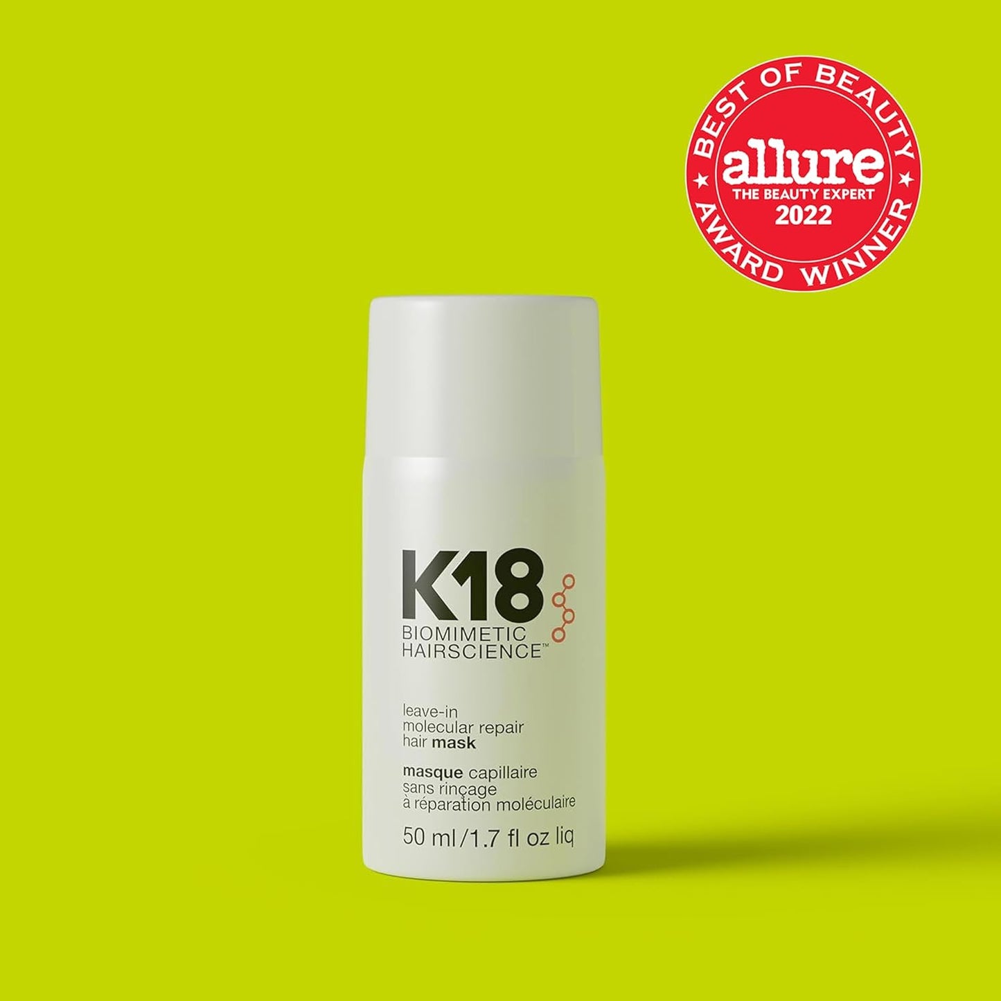 K18 Leave-In Molecular Hair Mask, Repairs Dry or Damaged Hair, Reverse Hair Damage from Bleach, Color, Chemical Services & Heat Y Pay More