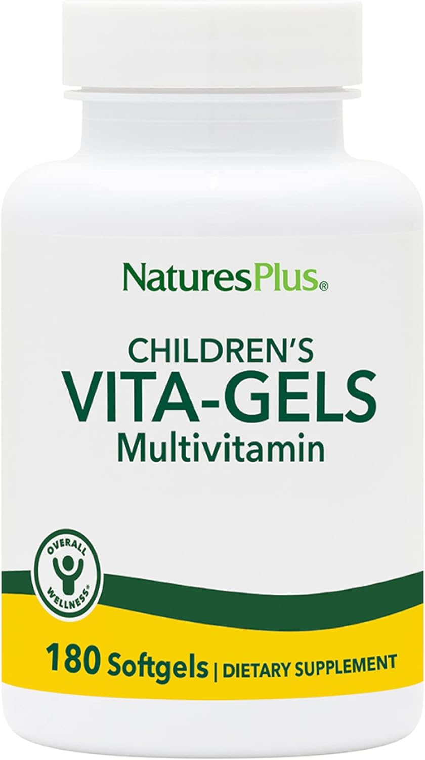NaturesPlus Children's Vita-Gel 180 Softgel Orange Flavor | Supplement Clearance