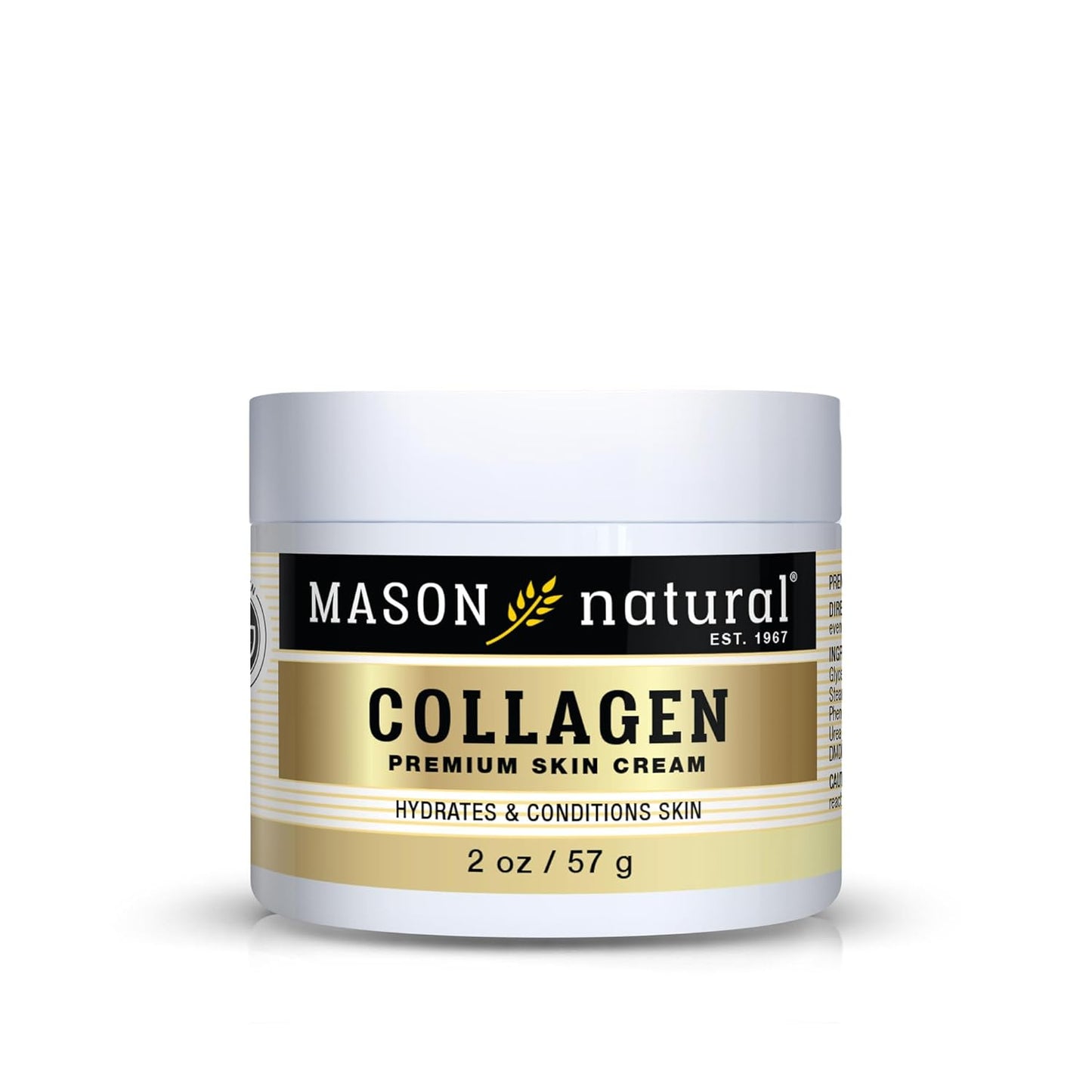 MASON NATURAL Collagen Premium Skin Cream, Women’s Anti-Aging Face & Body Daily Moisturizer for Hydration & Firmness, Pear Scent, 2 oz Y Pay More