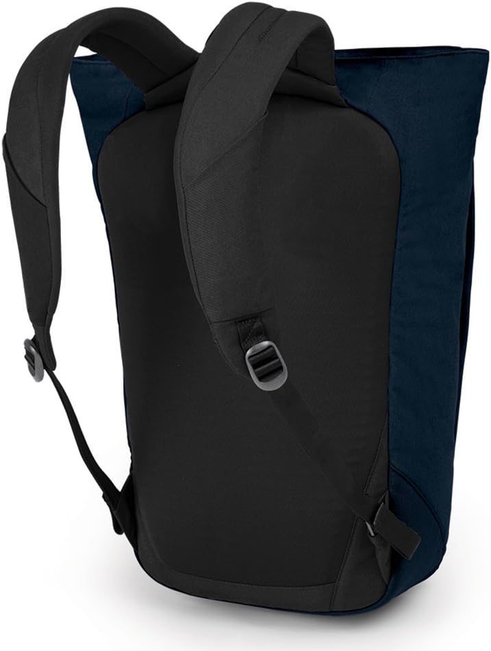 Large Dark Blue Top Zip Daypack - Laptop Sleeve & Anti-Theft Features - One Size Y Pay More