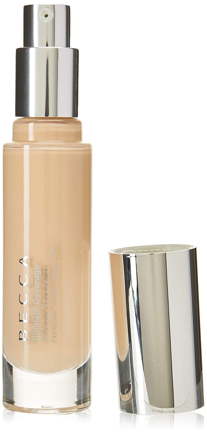 Becca Cosmetics Ultimate Coverage 24-Hour Foundation, Cashmere - Full Coverage (Pack 3) Becca