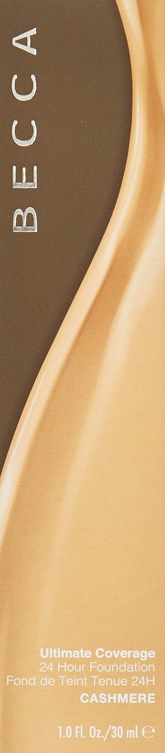 Becca Cosmetics Ultimate Coverage 24-Hour Foundation, Cashmere - Full Coverage (Pack 3) Becca