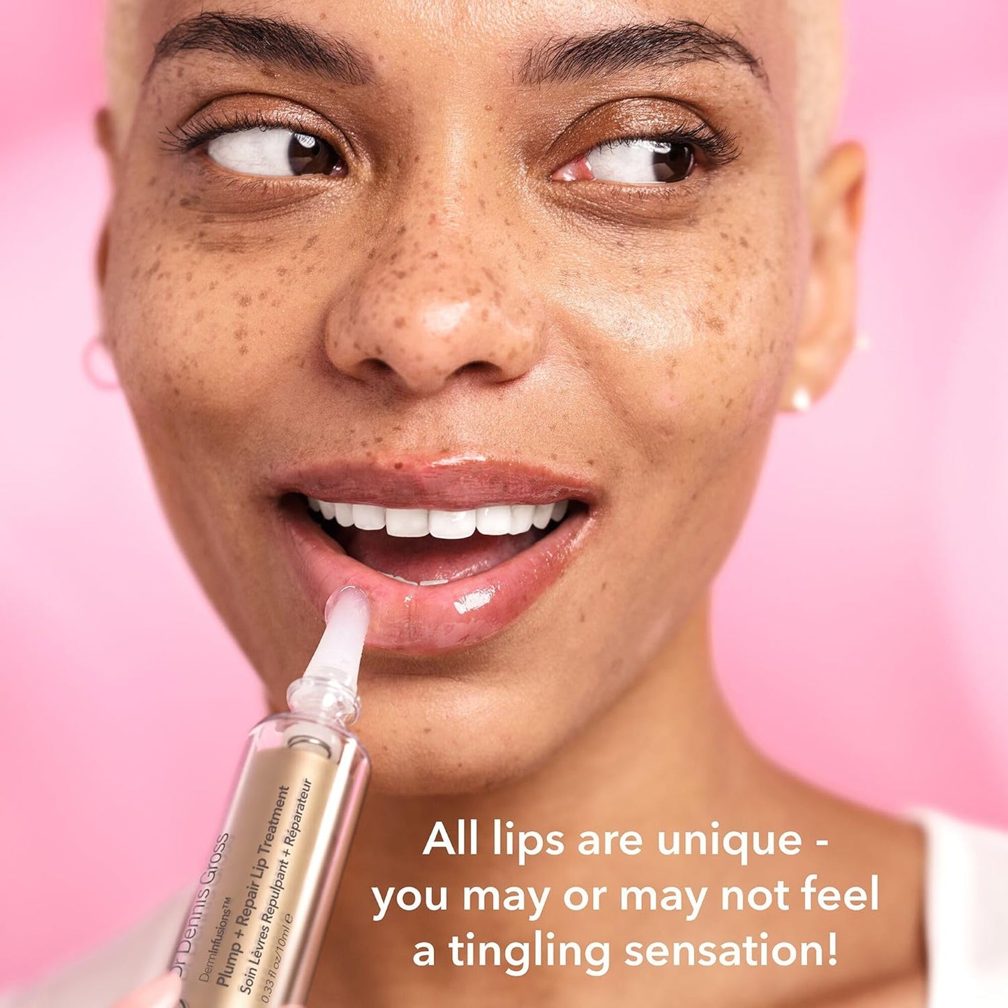 Dr Dennis Gross DermInfusions Plump + Repair Lip Treatment | Visibly Plumps & Defines Lips While Repairing The Moisture Barrier | 10ml Y Pay More