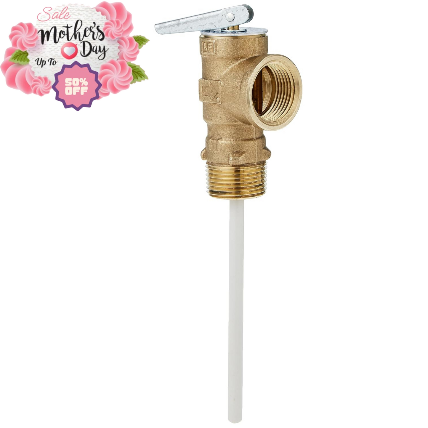 Watts 3/4" Bronze Temperature & Pressure Relief Safety Valve - Mother's Day Sale Watts Store