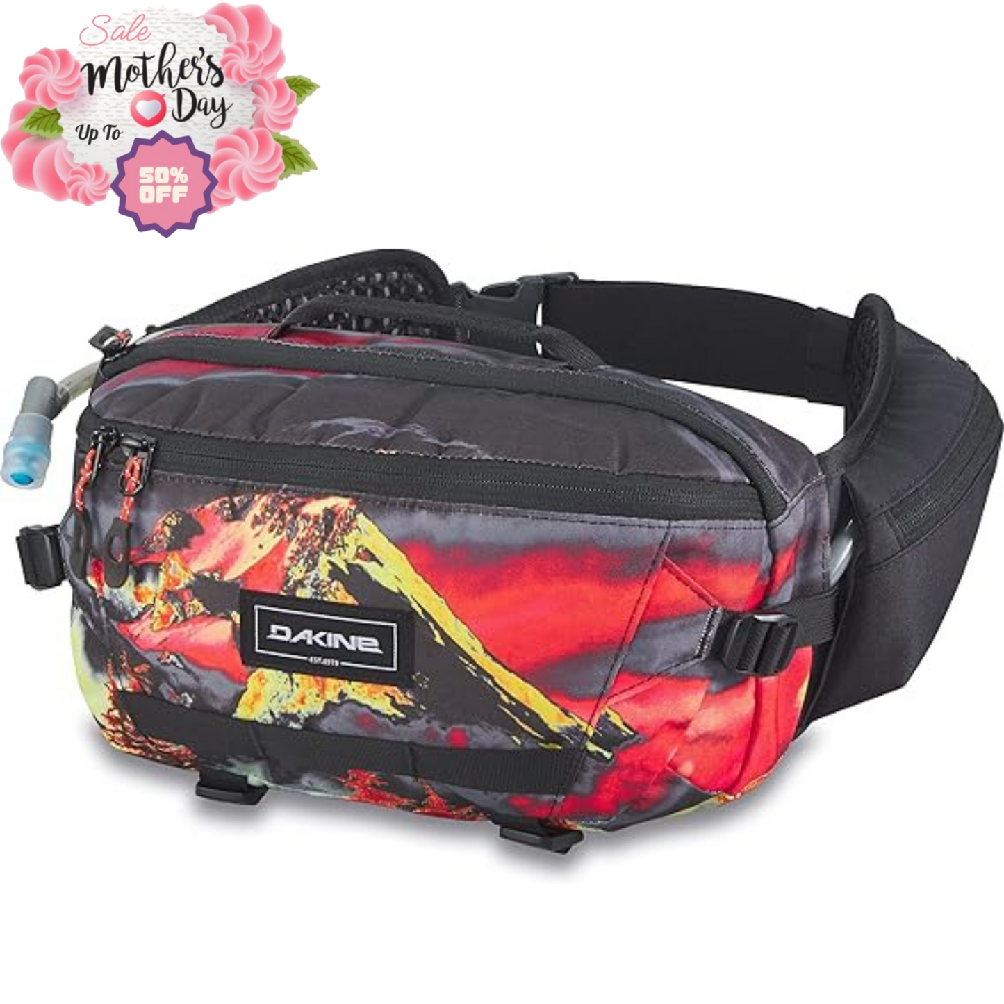 Dakine Hot Laps 5L Bike Waist Pack Organized Storage - Perfect Mother's Day Sale Dakine