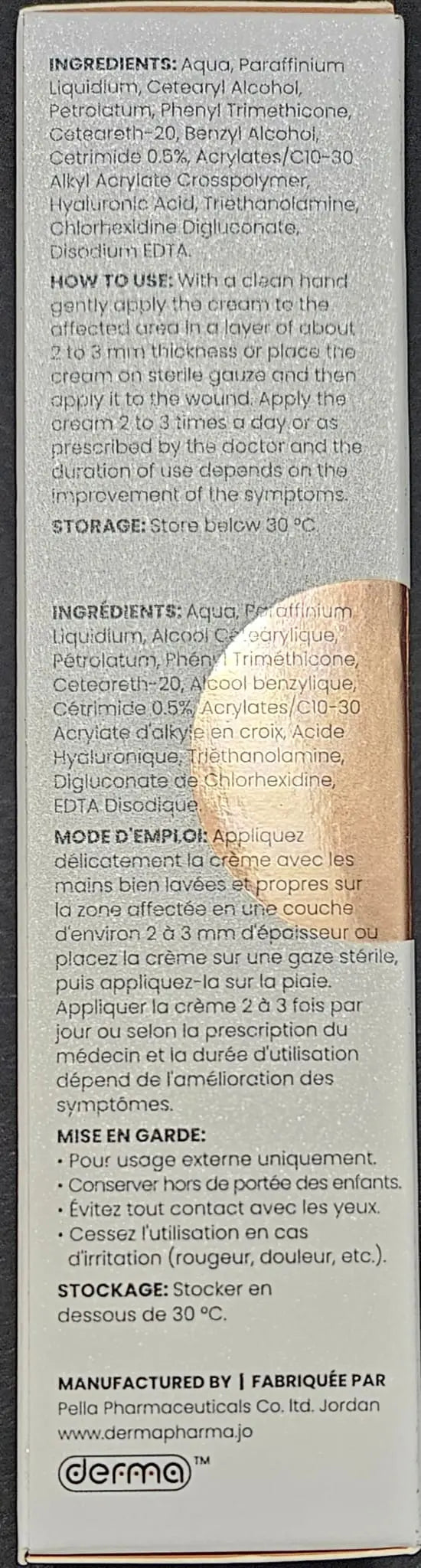 Derma Pella Scar-Fade Cream 25g - Wound-Eaz Formula for Fast Healing & Scar Reduction - Effective New Scar Care for Smooth Skin - Dermatologist-Recommended Derma Pella