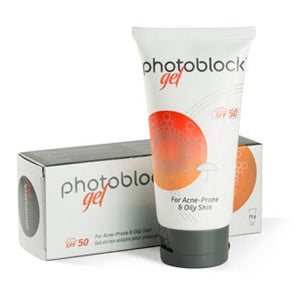Derma Pella Photoblock Gel SPF50 - Oil-Free Sun Protection for Acne-Prone Skin, 75g / 2.65oz, Non-Greasy Formula Derma Pella