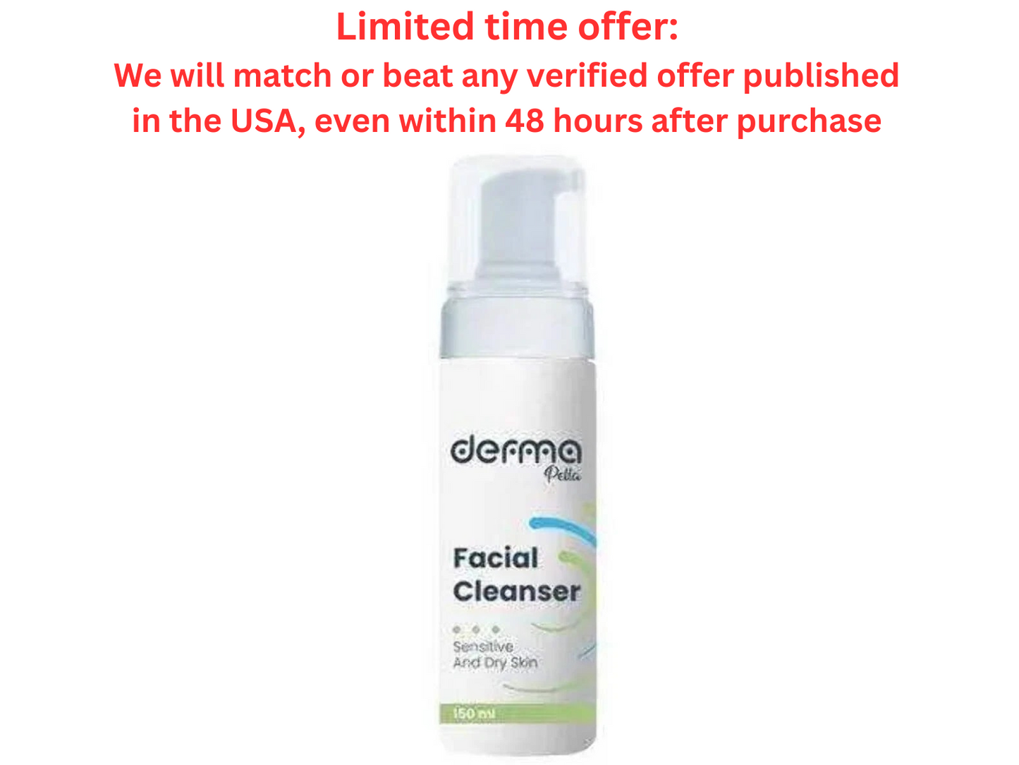 Derma Pella Skin Cleanser 150ml Moisturizing & Nourishing | Best Clearance Sale Derma Pella USA