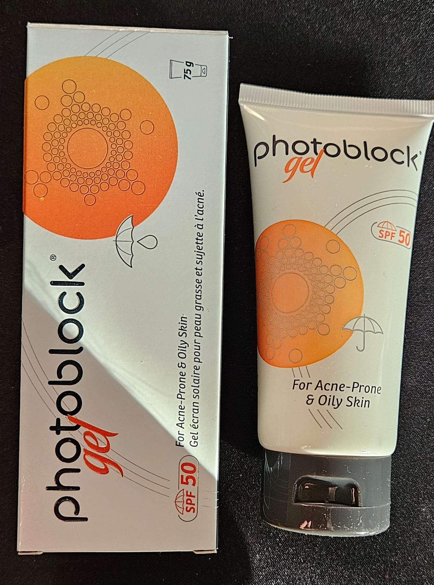 Derma Pella Photoblock Gel SPF50 - Oil-Free Sun Protection for Acne-Prone Skin, 75g / 2.65oz, Non-Greasy Formula Derma Pella