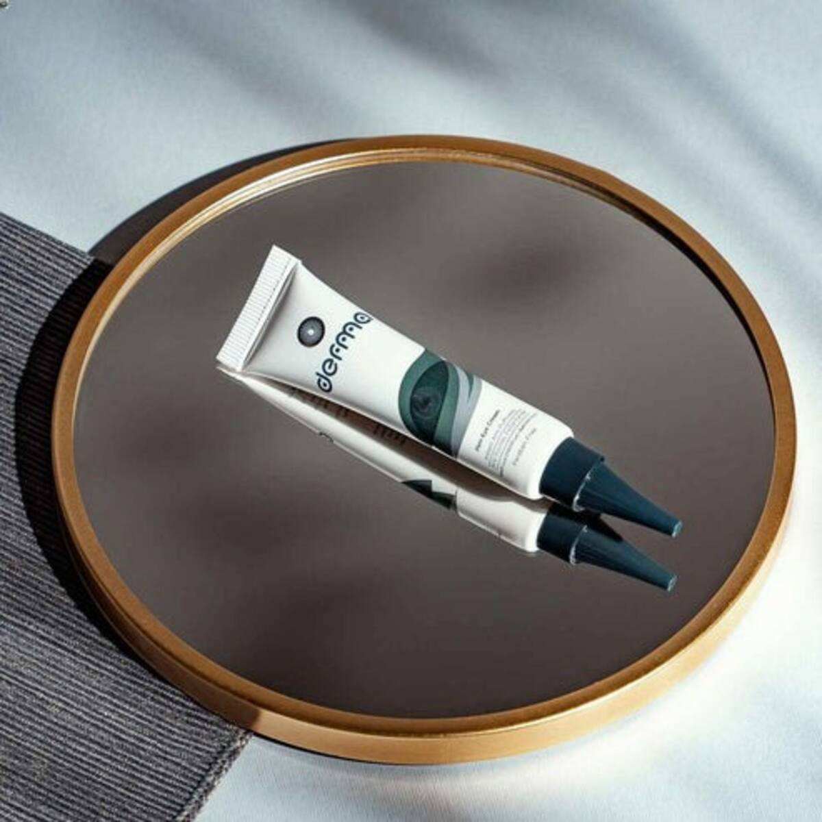 Derma Pella Firm Eye Gel - Eye Care Gel - Revolutionary Technology for Eye Bags & Dark Circles, Fast Results in 2 Minutes, Skin Tightening, Reduces Puffiness, Easy-to-Use, with Clay Minerals & Bi-Peptide Complex Derma Pella