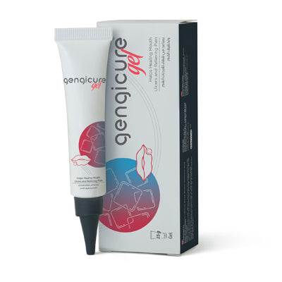Gengicure Pain Gel - Healing Internal External Mouth Ulcers and Relieving Pain - Ulcer Healing Pain Gel - Fast Results Derma Pella
