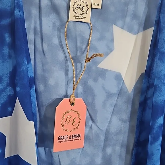 NWT G&E Star Struck Duster, S/M Y Pay More