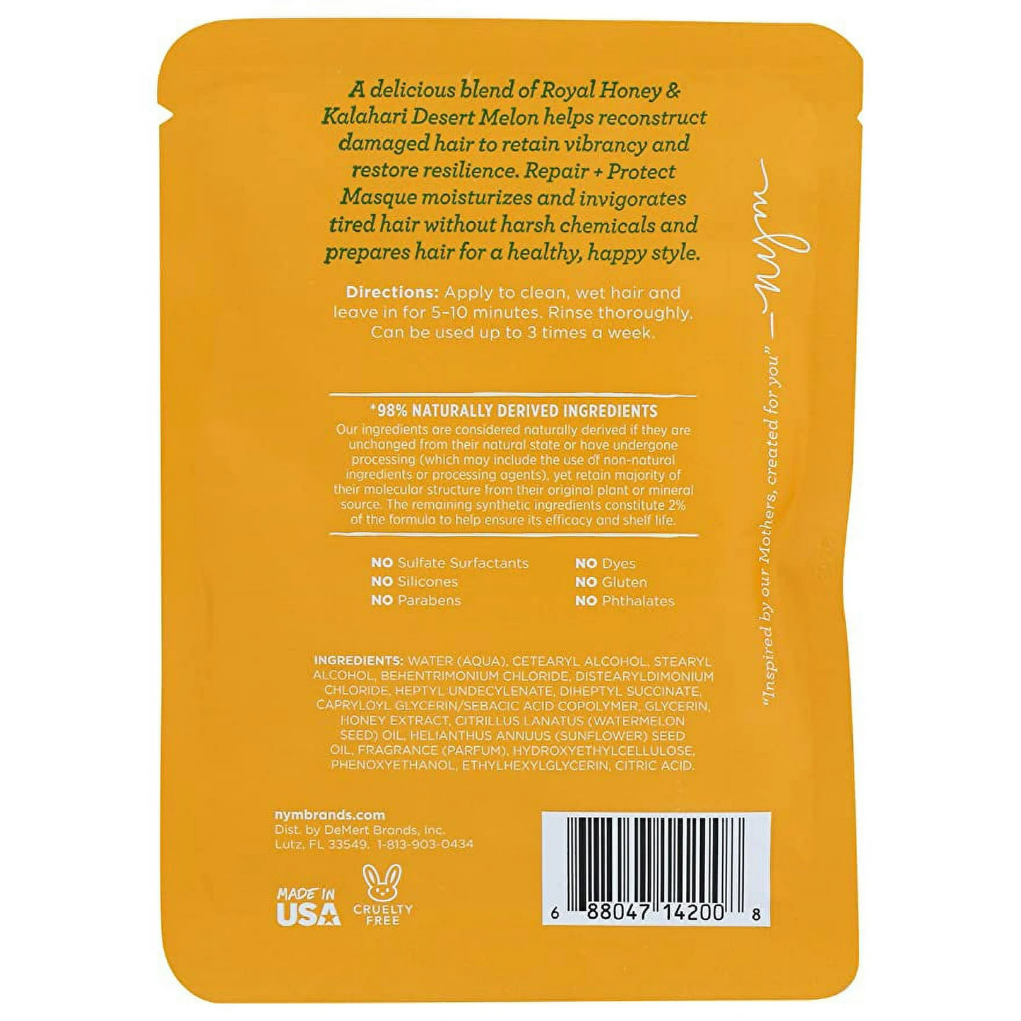 Not Your Mother's Royal Honey Masque Repair & Protect 1.75oz | Independence Day Not Your Mother's