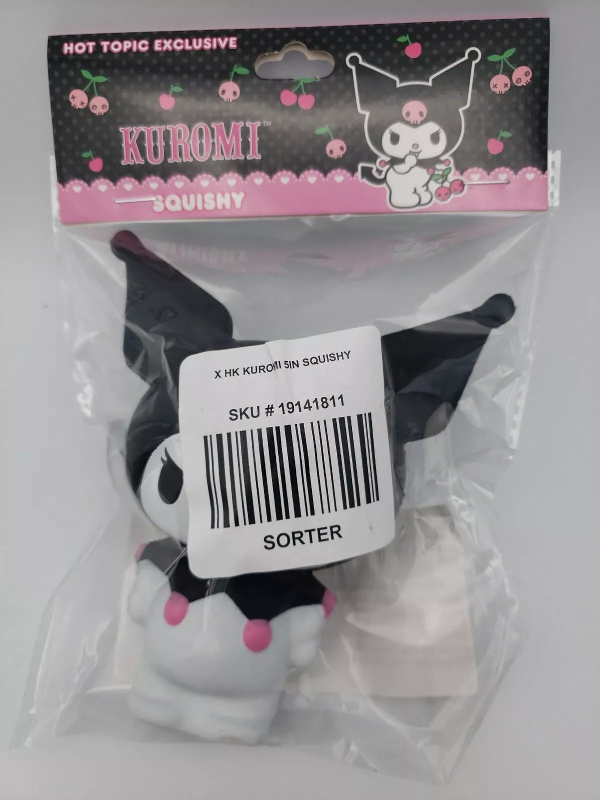 Kuromi Hot Topic Exclusive Sanrio Standing 5" Squishy Y Pay More