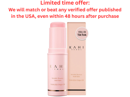 KAHI Wrinkle Bounce Balm 0.32oz Hydrating Facial Stick | Best Clearance Sale KAHI