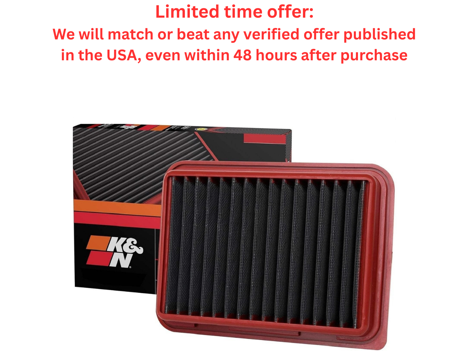 K&N Select Engine Air Filter Fits 2002-2019 Toyota SA-2360 | Best Clearance Sale K&N