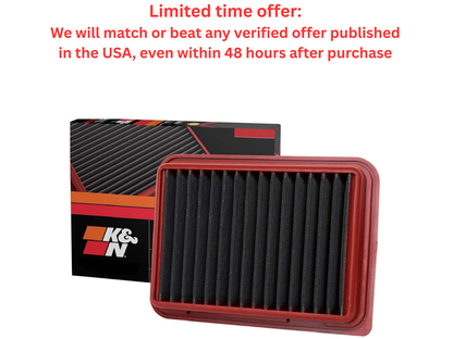 K&N Select Engine Air Filter Fits 2002-2019 Toyota SA-2360 | Best Clearance Sale K&N