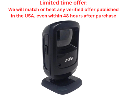 Zebra DS9208 Handsfree 1D/2D Barcode Scanner, Cable Not Included, Clearance Sale Symbol