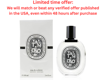 Diptyque Tam Dao Eau De Toilette Spray 3.4oz Floral Musk Clearance Y Pay More