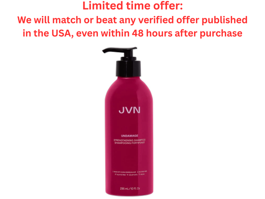 JVN Strengthening Shampoo 10oz for Dry Hair Repair | Best Clearance Sale JVN