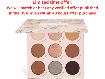 Winky Lux Eyeshadow Palette 9 Neutral Shimmer Matte Satin Shades, Clearance Sale Winky Lux