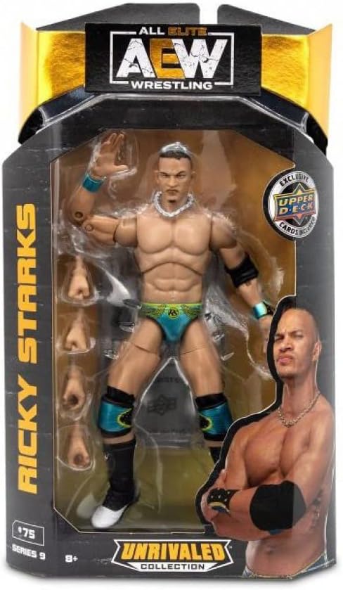 All Elite Wrestling - 6-Inch Ricky Starks Figure - AEW Unrivaled Collection Series 9 Y Pay More