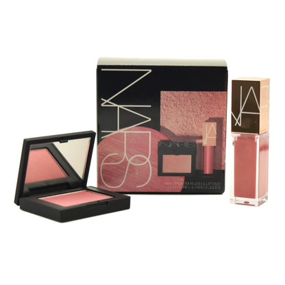 NARS Mini Orgasm Blush and Lip Gloss Duo Set:: Mini Blush in Orgasm and Mini Afterglow Lip Shine in Orgasm Y Pay More