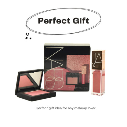 NARS Mini Orgasm Blush and Lip Gloss Duo Set:: Mini Blush in Orgasm and Mini Afterglow Lip Shine in Orgasm Y Pay More