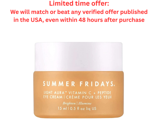 Summer Fridays Vitamin C+ Eye Cream – Illuminating & Hydrating | Clearance Sale Summer Fridays