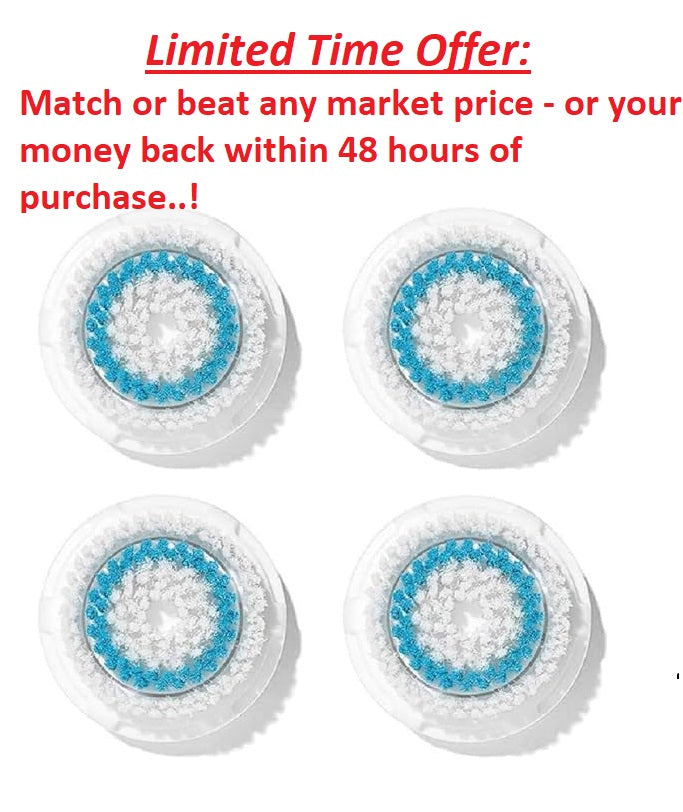 Deep Pore 4 Brush Head Clarisonic Replacements - Best Clearance Sale Clarisonic