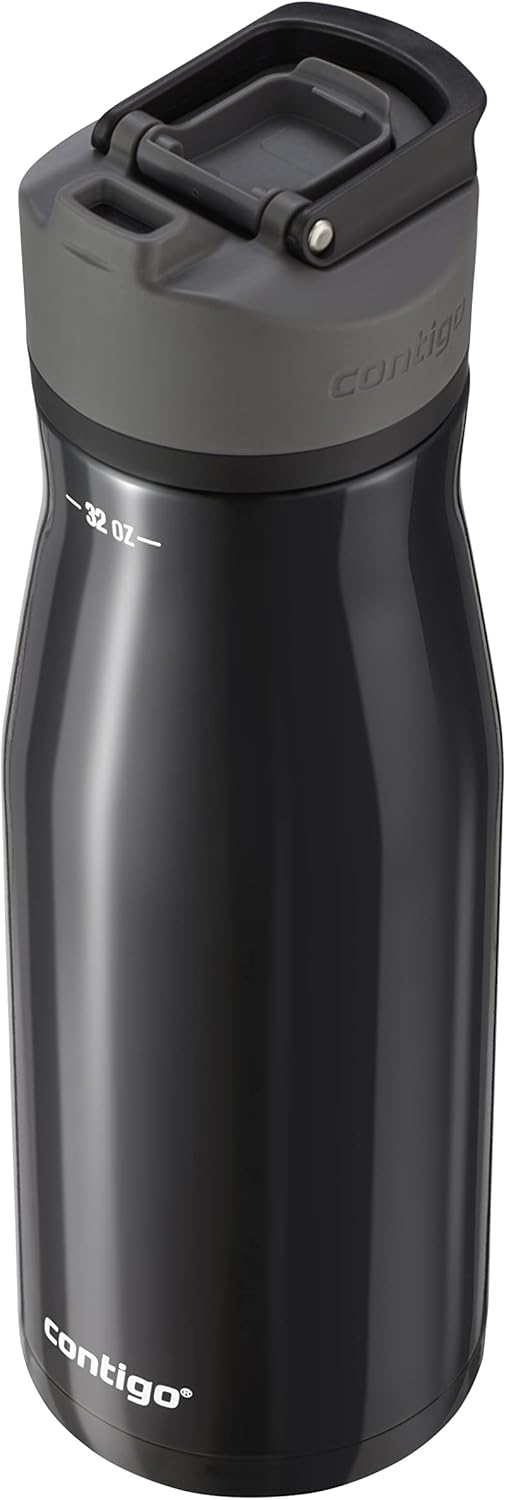 Contigo AUTOSEAL Licorice 32oz Water Bottle, Ideal for biking, cycling, sports, and outdoor excursions Y Pay More