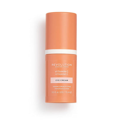 Revolution Skincare Vitamin C Brightening Eye Cream, Reduce Dark Circles, Illuminate & Hydrate The Under Eye,Vegan & Cruelty Free, 0.5fl.oz/15ml Y Pay More