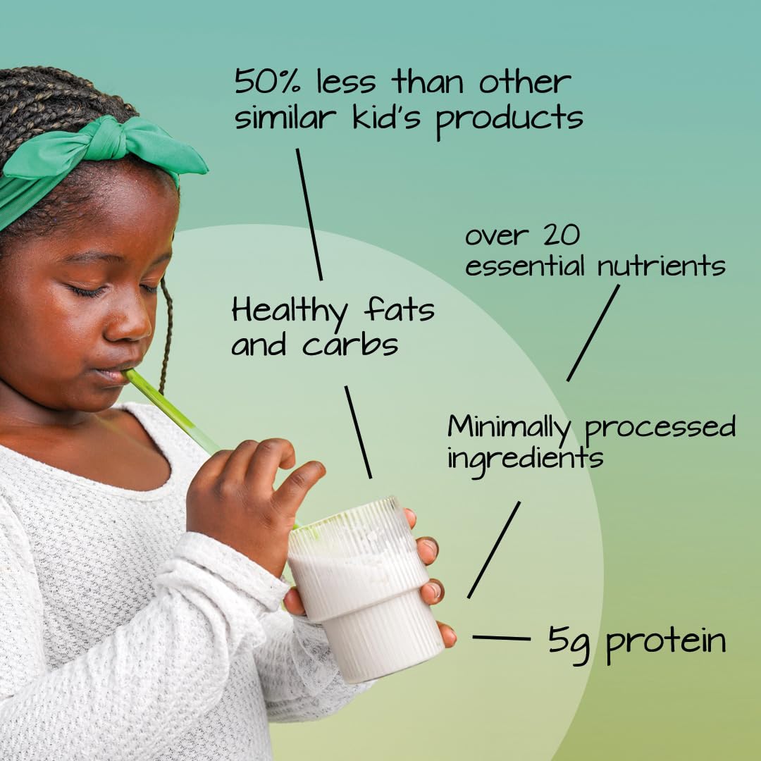 ELSE NUTRITION Plant-Based Kids Protein Shake Powder for Ages 2-12. Dairy-Free Kids Complete Nutrition Drink Mix with Essential Amino Acids, 25 Vitamins & Minerals, Chocolate Y Pay More