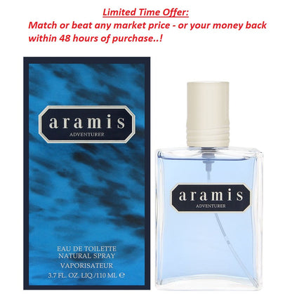 ARAMIS Adventurer Men Eau De Toilette Fragrance 3.7oz | Best Clearance Sale Y Pay More
