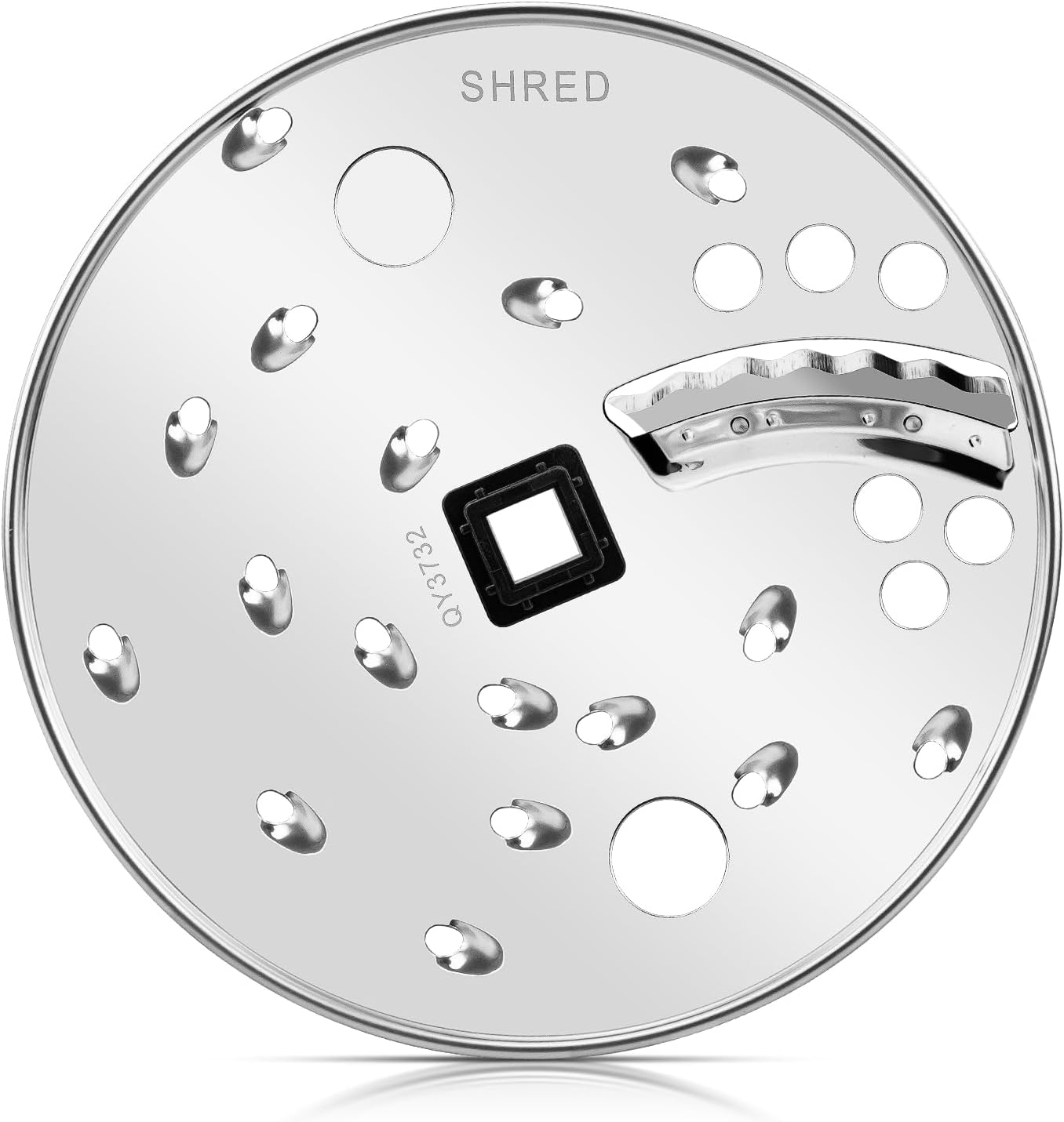 Food Processor Slice Shred Disc Blade Replacement for Hamilton Beach 70730, 70740, 70670, 70760 - Stainless Steel Disc for Slicing and Shredding Y Pay More