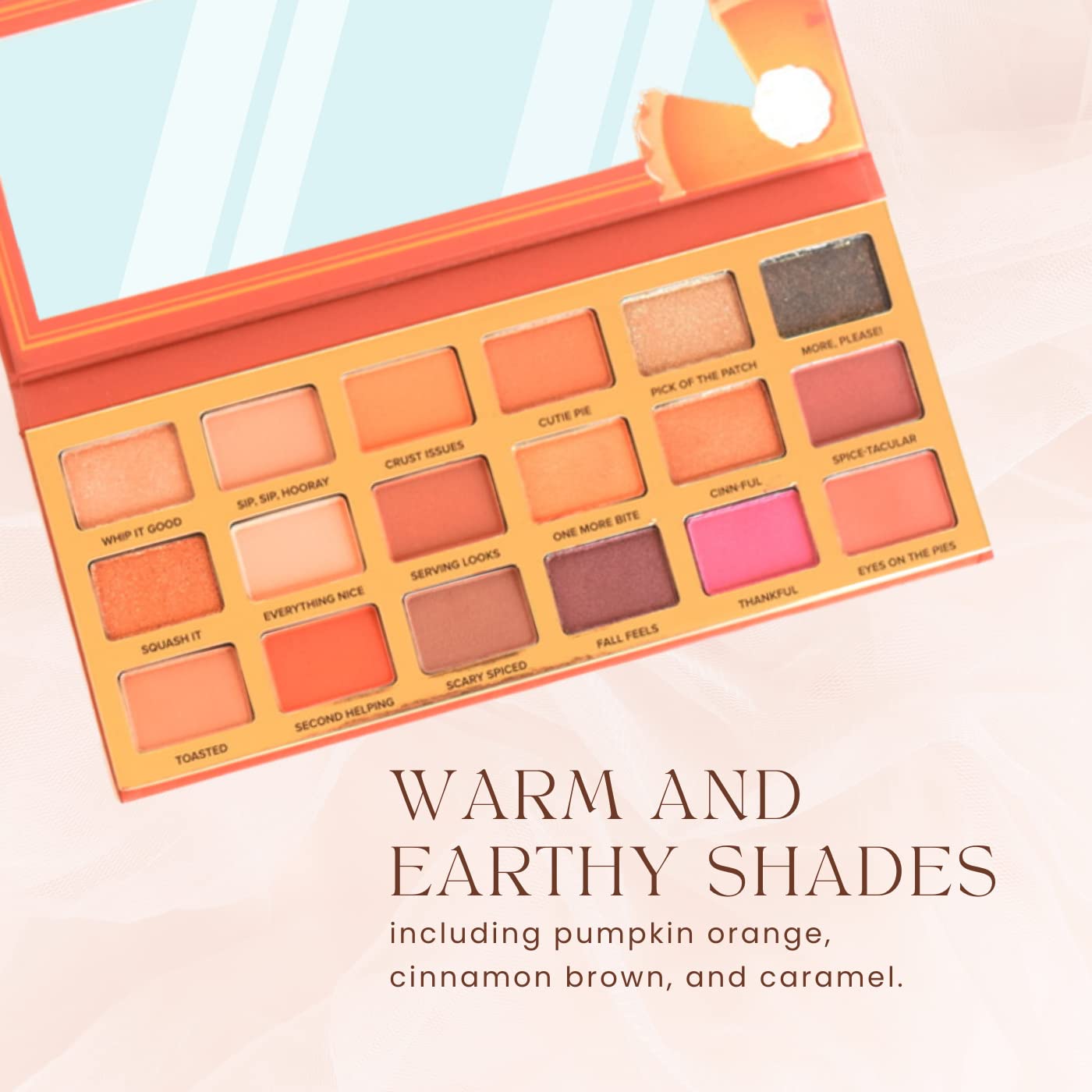 Too Faced Pumpkin Spice Second Slice Sweet & Spicy Eyeshadow Palette, Powder Y Pay More
