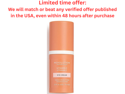 Revolution Skincare Vitamin C Eye Cream 0.5fl.oz, Dark Circles | Clearance Sale Revolution