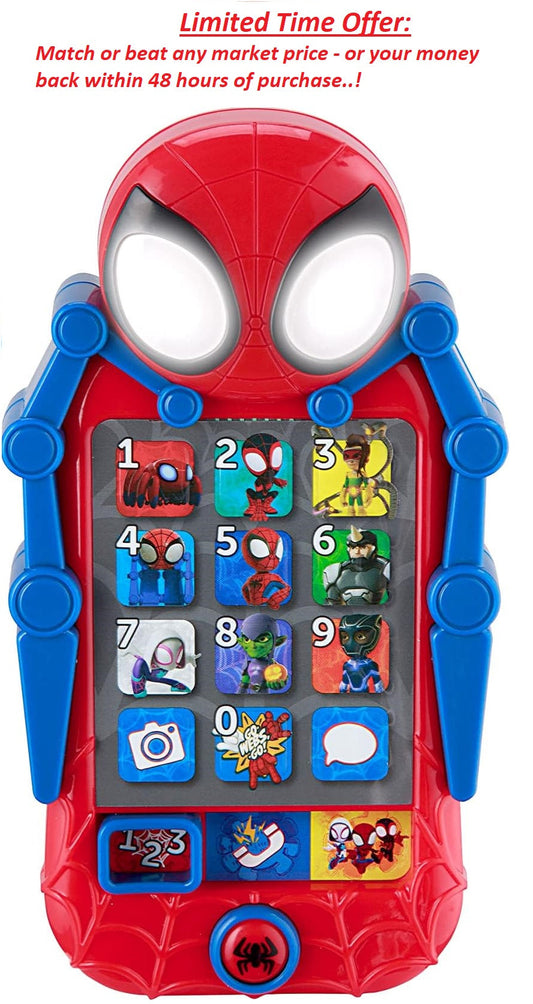 eKids Spidey Toy Phone, Games & Sound Effects for Kids | Best Clearance Sale Y Pay More