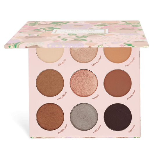 Winky Lux Coffee Kitten Eyeshadow Palette, Neutral Eyeshadow Palette, 9 Shades in Matte, Satin and Shimmer Y Pay More