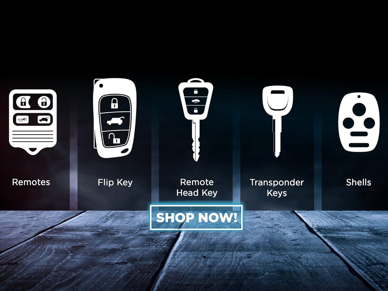 KeylessOption Keyless Entry Remote Control Car Key Fob Replacement for GQ43VT17T 04602260 (Pack of 2) Y Pay More