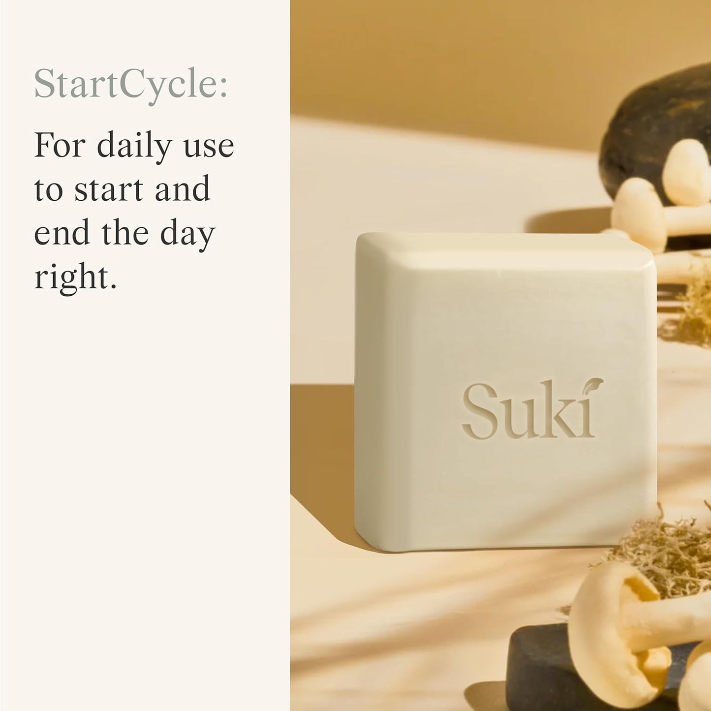 Suki Sensitive Skin Cleansing Bar - Face & Body Gentle Soap - 4 Oz (Copy) Suki