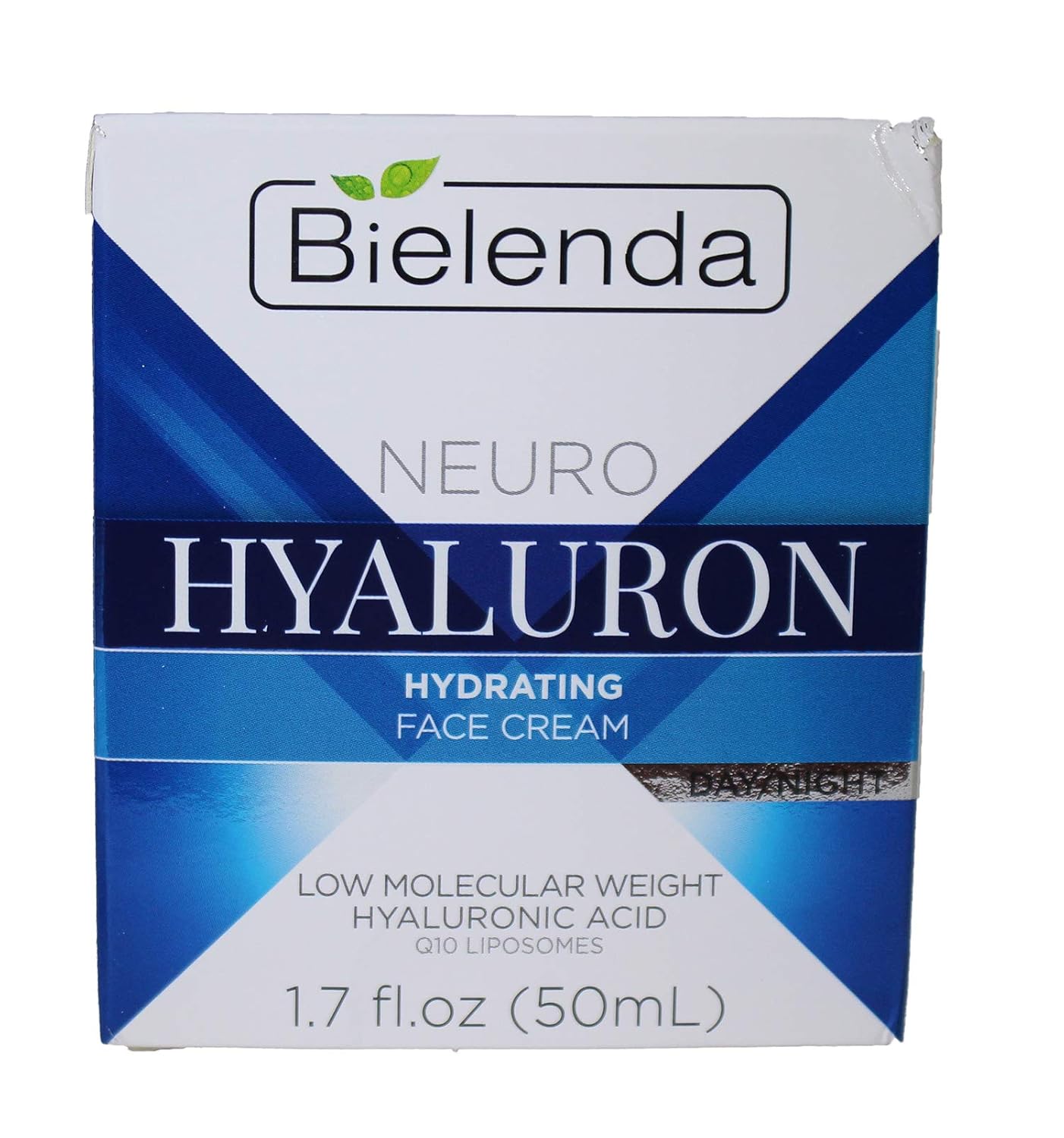 Bielenda Neuro Hyaluron Hydrating Face Cream, 1.7 Oz. Day and Night. Y Pay More