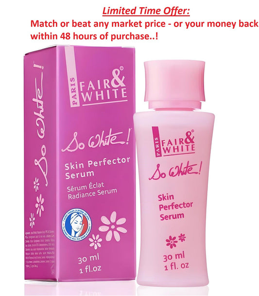 Fair & White Skin Brightening Serum 30ml All Skin Types - Best Clearance Sale Y Pay More